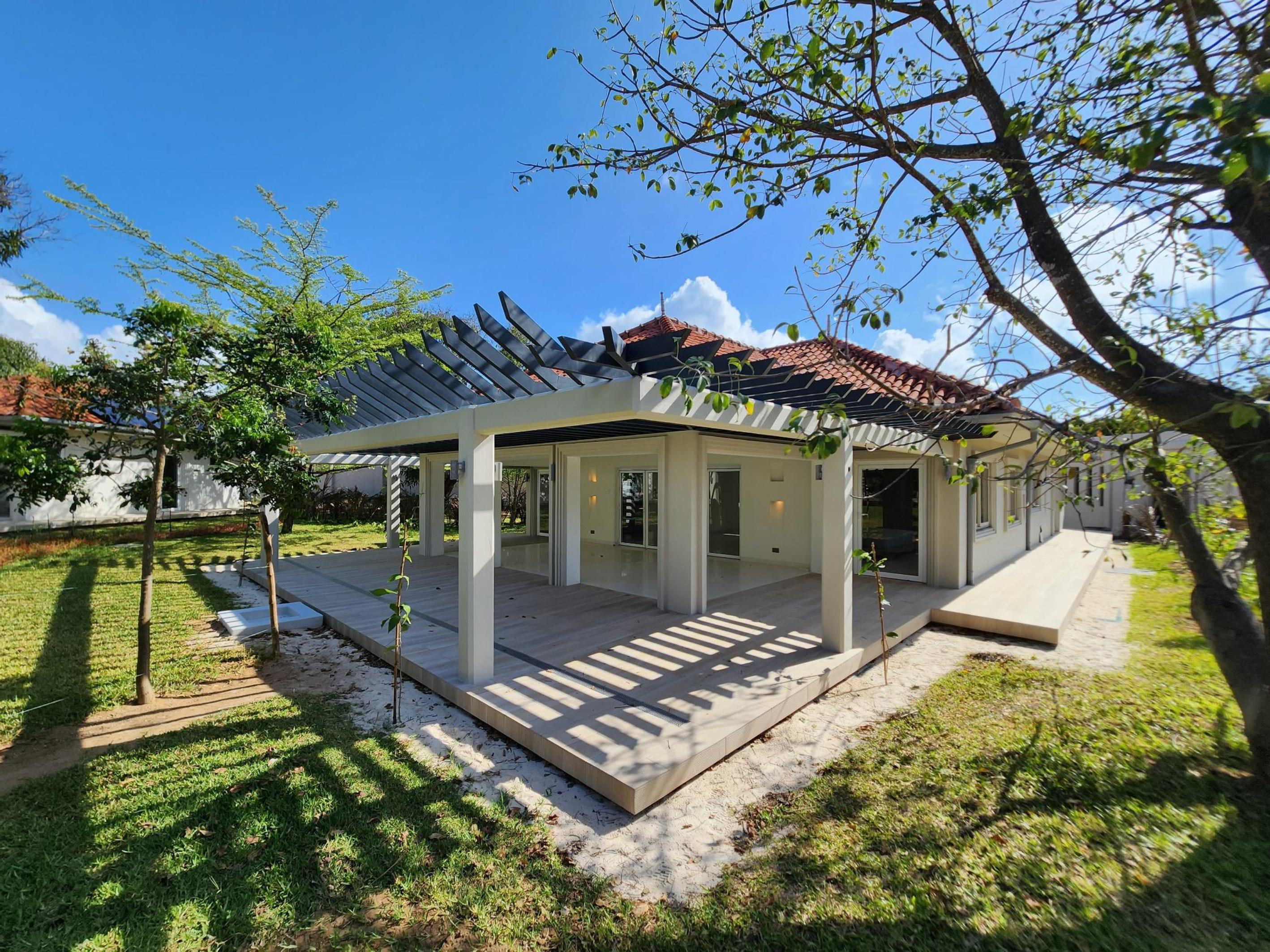 Maya Ilai eco retreat compound pool — Kilifi, Kenya